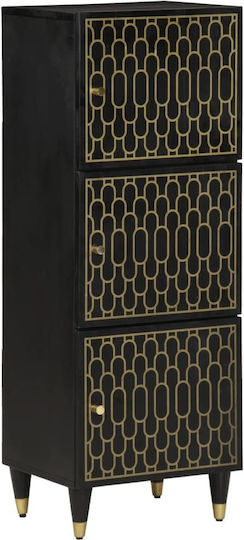 Solid Mango Wood Bookcase 40x33x110 cm