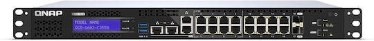 QNap QGD-1602-C3558 Managed L2 Switch με 16 Θύρες Gigabit (1Gbps) Ethernet και 2 SFP Θύρες