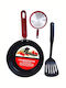 ForHome Crepe Maker made of Aluminum with Non-Stick Coating 22cm