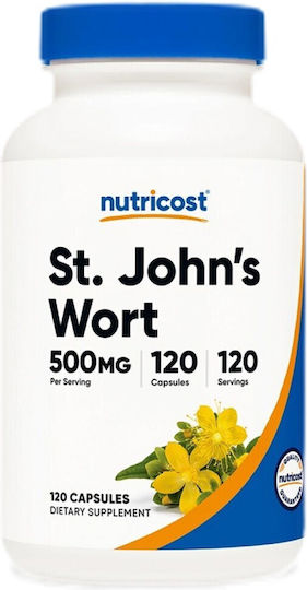 Nutricost St. John Wort 500mg 120 κάψουλες