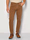 Jean Men's Jeans Pants with Slim Fit Tobacco