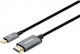 Manhattan HDMI-Kabel männlich - HDMI-Stecker männlich 1m Schwarz