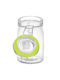 Set 1pcs Jars General Use with Lid Glass 250ml