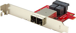 StarTech Αντάπτορας Μαύρο (SFF86448PLT2) StarTech Αντάπτορας Μαύρο (SFF86448PLT2)
