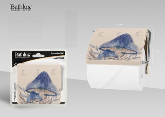 Bathlux Papierhalter Kunststoff Bunt