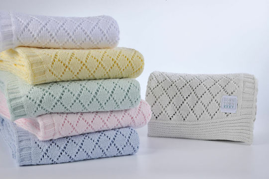 Down Town Home Blanket Nursery Swaddling Blankets Gray Misty Jade 75x105cm