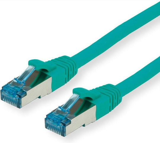 3M S/FTP Cat.6a (Gigabit) Καλώδιο Δικτύου Ethernet 3m Πράσινο