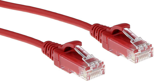 3M U/UTP Cat.6 (Gigabit) Καλώδιο Δικτύου Ethernet 3m Κόκκινο