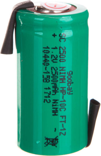 Goobay Επαναφορτιζόμενη Μπαταρία Sub-C Ni-MH 2500mAh 1.2V