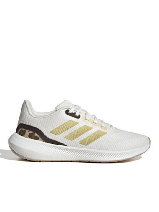 Adidas Runfalcon 3.0 Damen Sportschuhe Laufen Beige