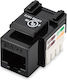 Keystone Cat5e Utp Schwarz Dn-93501