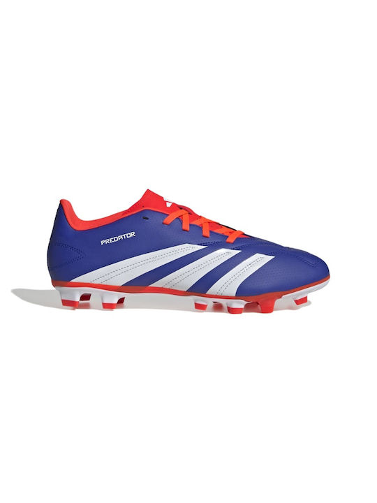 Adidas Predator Club FxG High Football Shoes with Cleats Blue