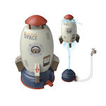 Rocket Launch Toy Spaceship White