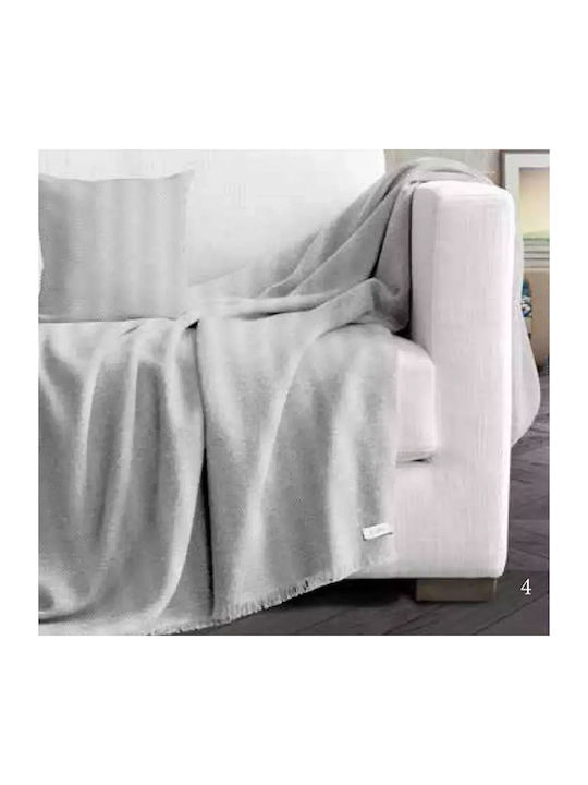 Makis Tselios Home Silver Armchair Throw Chenil...
