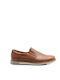 Leder Herren Mokassins in Blau Farbe