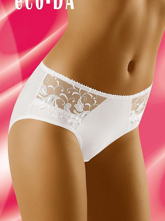 Wolbar Figi Baumwolle Damen Slip White