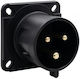 Waterproof Plug Adapter Plug Black