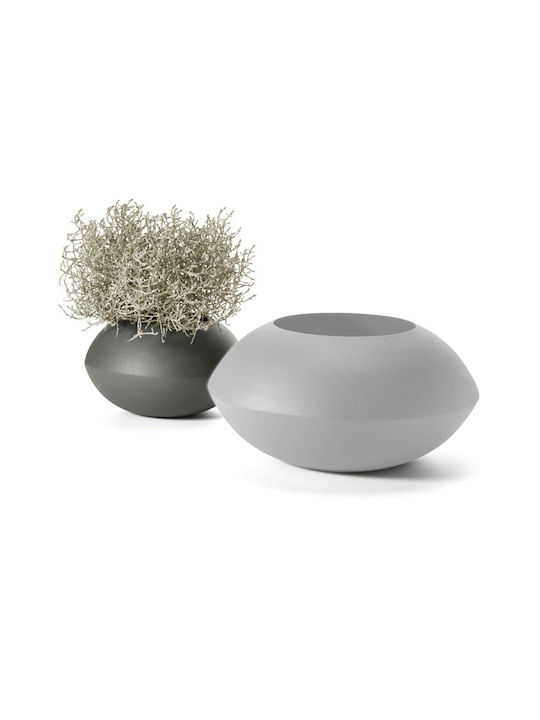 Philippi Διακοσμητικό Βάζο Γυάλινο Small Ροζ Φ18xΥ18cm