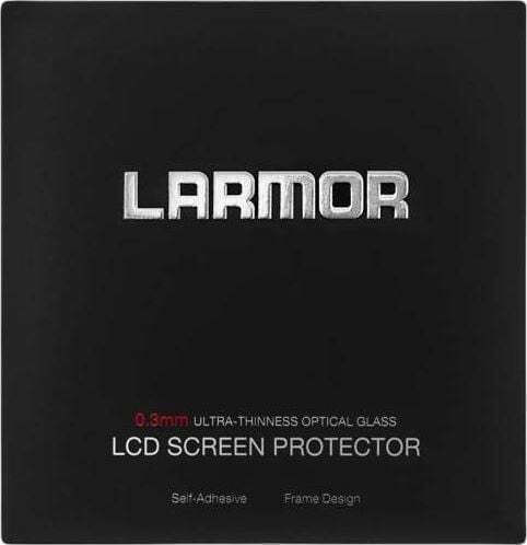 Film de protecție Larmor din sticlă temperată pentru Fujifilm X-t3, negru transparent