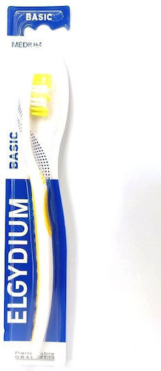 Elgydium Basic Toothbrush Medium Yellow