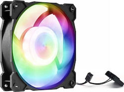 1stCOOL F12-RGB-ST Case Fan 120mm με RGB Φωτισμό και Σύνδεση 3-Pin