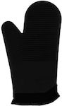 Oven Mitt Silicone Black 1pcs