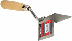 AWTools Σπάτουλα Γωνιών Inox με Πλαστική Λαβή