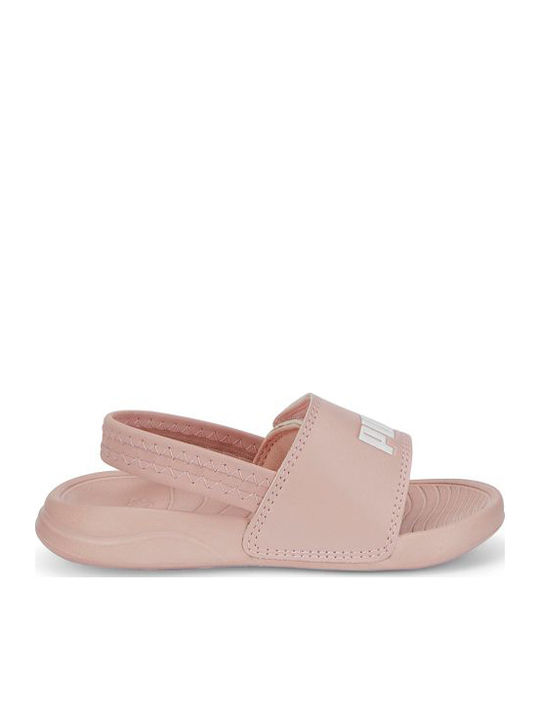 PUMA Șlapi pentru copii Roz POPCAT 20