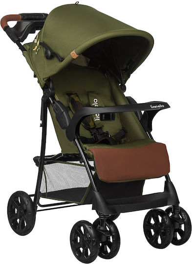 Lionelo Emma Plus Cărucior pentru Bebeluși Potrivit de la 6+ Luni Verde 8.5kg