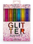 Tri-coastal Glitzer Textmarker Set 6 Stück