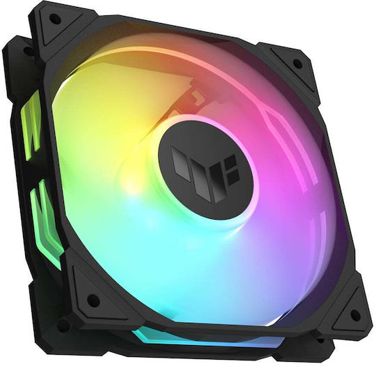 Asus TUF Gaming TR120 Reverse Blade Case Fan 2000rpm 76.3cfm with ARGB Lighting and 4-Pin PWM Connection