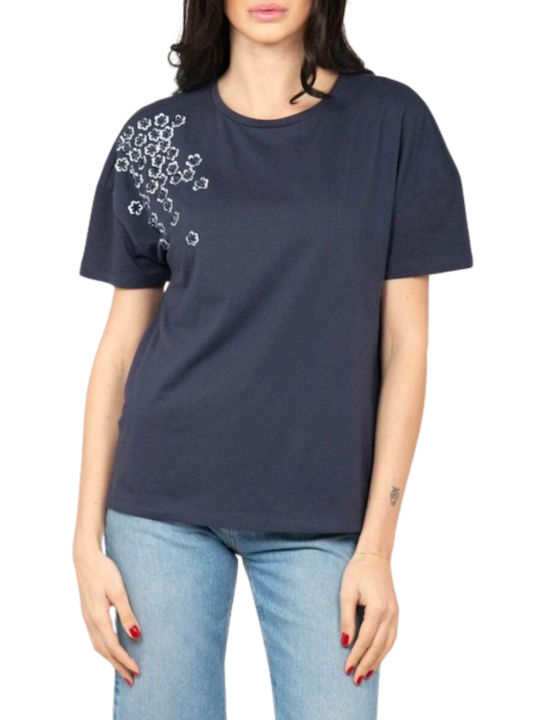 Diana Gallesi Women's T-shirt Navy Blue