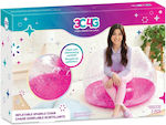 Make It Real 3c4g Inflatable Sparkle Chair 27127