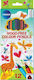 Centrum Giraffe Dreieckige Buntstifte Centrum Giraffe 86141 Mix*12