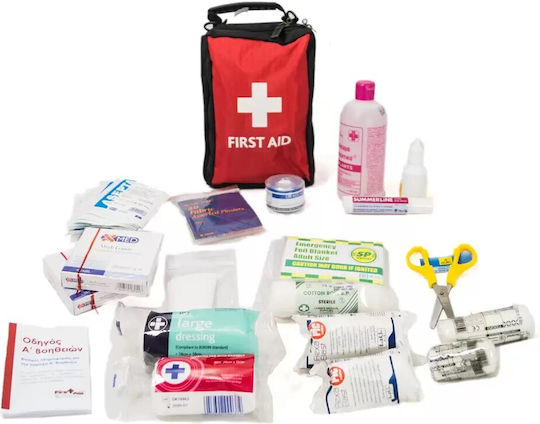 Erste-Hilfe-Tasche mit Equipment