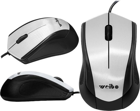 Weibo FC-209 Wired Mouse White