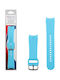 Volte-Tel Strap Silicone Blue (Galaxy Watch4/5/6/7/FE/4 Classic/6 Classic/5 Pro)