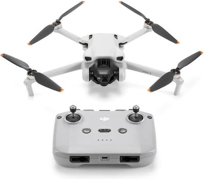 DJI Mini 3 Drohne (RC-N1) mit Kamera 4K 30fps HDR und Fernbedienung, Kompatibel mit Smartphone