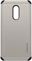 Motomo Tough Armor Back Cover Πλαστικό / Σιλικόνης Ανθεκτικό Ασημί (Redmi 5 Plus)