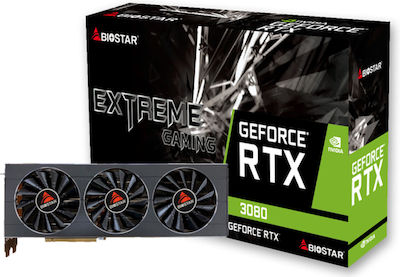 Biostar GeForce RTX 3080 10GB GDDR6X jocuri extreme Placă Grafică