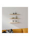 Shelf Wall Edna Natural Shade 60x14.5x1.8cm