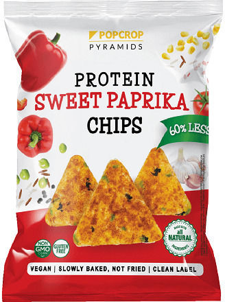 Vio Agros Protein Chips mit Paprika Geschmack 60g