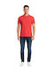 Polo Bluza Tricou Cu Mânecă Scurtă Roșie