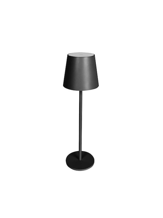 Lightex Outdoor Floor Lamp LED 3W with Natürliches Weiß Light IP44 Gray