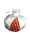 ForHome Tabletop Lucky Charm Pomegranate Pink 4.5x6cm 1pcs