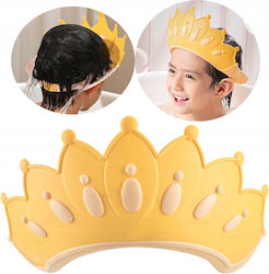 Schutzkappe für das Haarewaschen Crown Gelb 1Stück