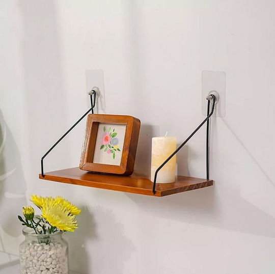 Brown Black Shelf 30x15x16cm
