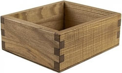 Holzbutterbox 14,5x12,3x5,5cm Linoil Select Concept Bq137l