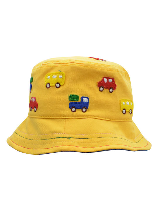 Brims and Trims Pălărie pentru Copii Găleată Tesatura Galben