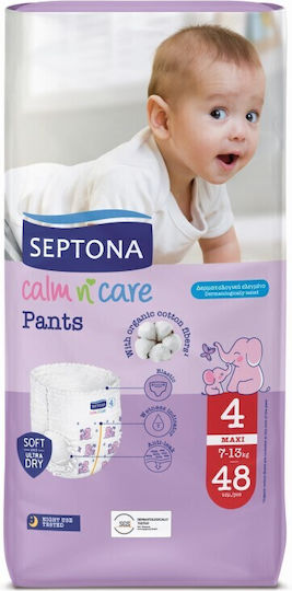 Septona Diaper Pants Calm N' Care No. 4 for 7-13kg 48pcs